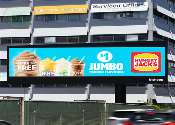 Aanpassing van ijzer- en staalkasten voor vaste buiteninstallatie LED-bord LED-display voor reclame
