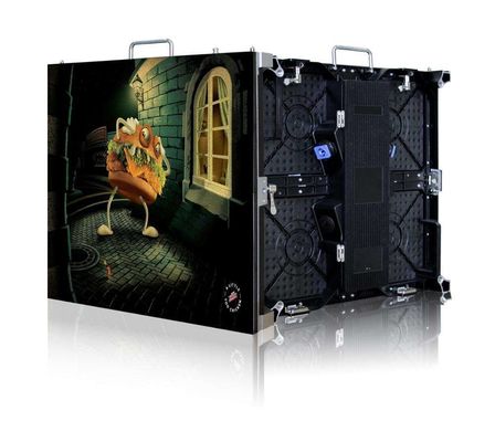 Gegooid aluminium binnenshuis verhuur LED-scherm P5 SMD Super Slim LED HD videowandpanelen
