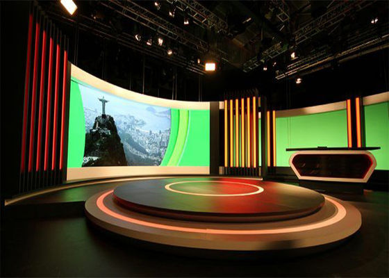 Indoor SMD 3535 P4 HD Full Color Electronic Front Service Led Display met magnetische modules