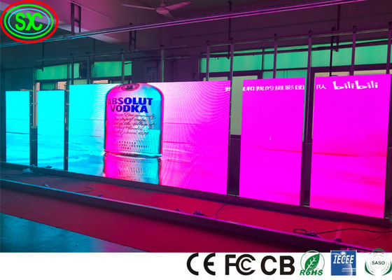 1R1G1B P3.91 P4.81 Led Stage Curtain Screen 300w/M2 3840hz led scherm stage stage led scherm