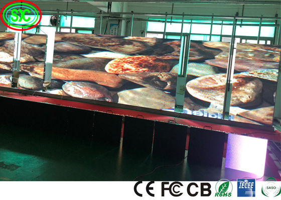 CVBS P3.91 P4.81 SMD272 Stage LED-schermen Indoor 300W/M2 full color led display scherm
