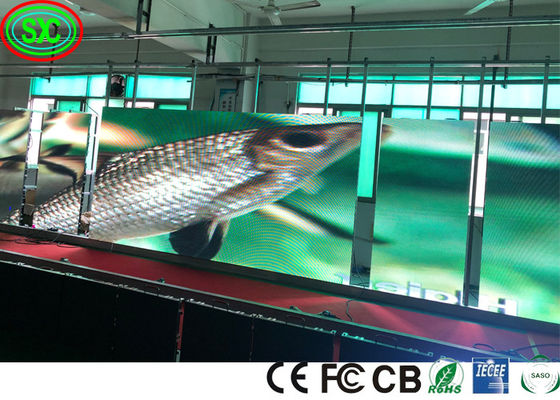 CVBS P3.91 P4.81 SMD272 Stage LED-schermen Indoor 300W/M2 full color led display scherm