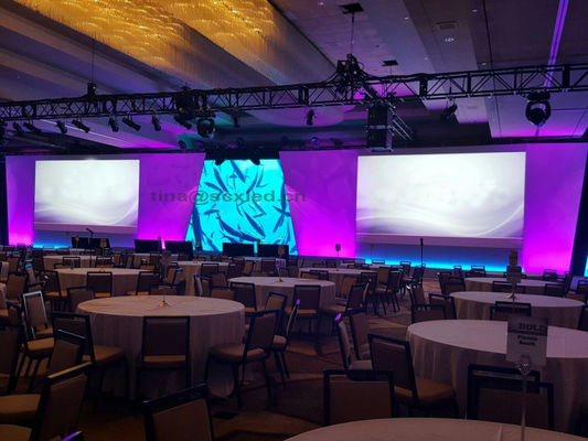P3.91mm Indoor Rental LED Display 600W/m2 Videowandpaneel