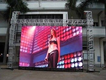 Buiten Full Color Waterproof P3.91 Elektronisch LED Verhuur Scherm Voor Event Stage achtergrond
