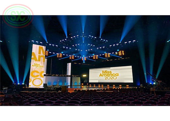 Buiten P3.91 LED-scherm Pantalla 500x1000mm LED Video Wall Buiten LED-scherm