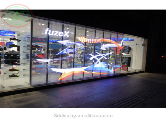 Transparante digitale displaymodule Gewicht 0,2 kg/pc Voermethode voor transparante communicatie