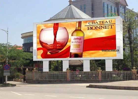 Buiten Full Color High Quality P8 Vaste installatie Reclame LED Billboard Screen