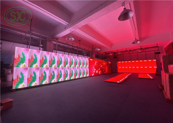 Volkleurige buiten- binnen onderhoud voor LED-display verhuur LED-scherm P2 LED-wand