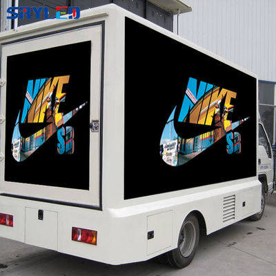 Outdoor P6 Reclame Mobiele LED-scherm waterdicht LED-bordje op voertuig/bus/truck