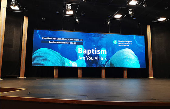 P3.91mm Full Color Verhuur LED Scherm 6000cd/m2 Helderheid