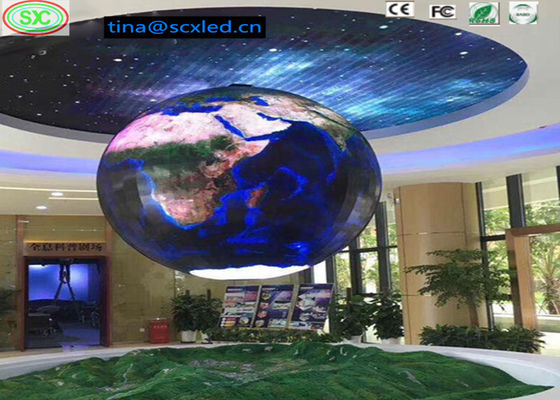 320*160 mm module grootte Globe LED display met FCC-certificering