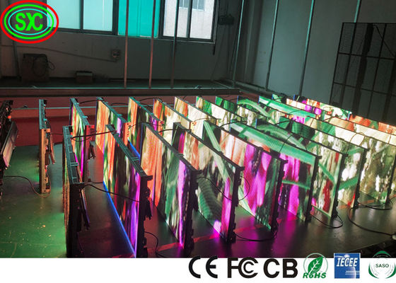 Buiten full-color led display evenement podium led schermen p3 verhuur video led muur