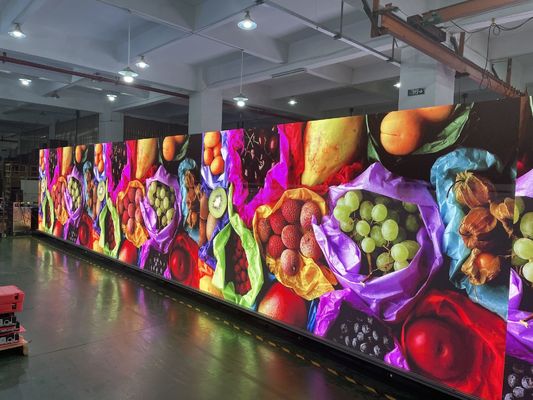 Lichtgewicht Indoor Full Color LED Display 1000CD/M2 Helderheid Breed kijkhoek