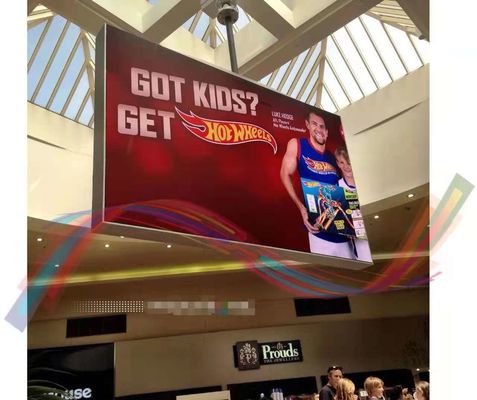 Supermarkt binnen stadion volkleurig P5 vaste installatie groot LED-bord voor reclame
