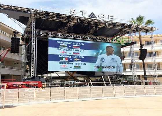 Innenhuur P3.91 Full Color LED Video Wall Screen voor de achtergrond van het podium