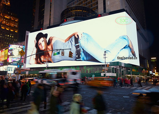 Buiten Hoog helderheid Full Color P10 Reclame LED Display Screen Panels billboards