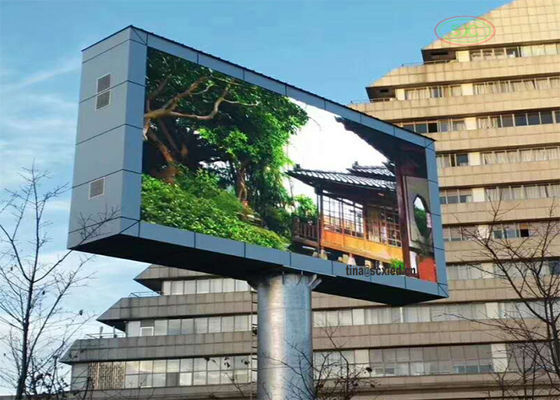 5000 cd/m2 Hoge helderheid Buiten Full Color Waterdicht LED Display Screen P6 LED billboards