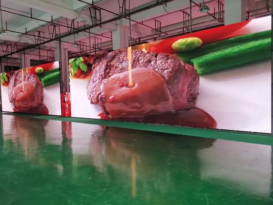 Gekrompen indoor LED-displaypanelen Video-paneeloplossingen P3.91/P4.81 indoor full-color led-display