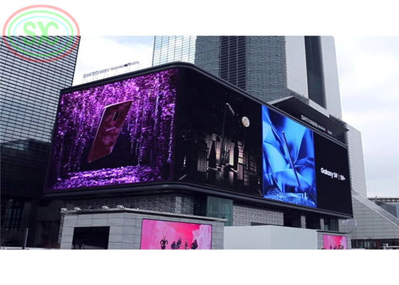 Buitengebied gigantisch LED-muur 3D 4k LED-scherm LED-bord Buitengebied P10 LED-scherm voor media-advertentie