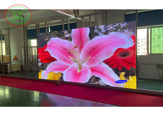 SMD2121 Led Type Transparent LED Screen met IP43 waterdicht en 0,2 kg/PC modulegewicht