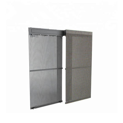 China Indoor P3.9-7.8 Full Color Transparent Led Display Screen Smd gebogen