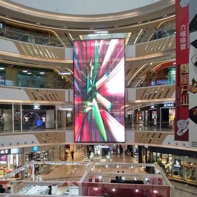 Indoor Full Color Reclame Hoge helderheid P3.91-7.82 Transparent LED-scherm