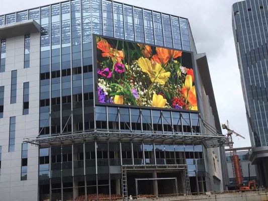 Outdoor P6 Full Color High Brightness Front Open Commerciële Reclame LED Display Screen Billboard