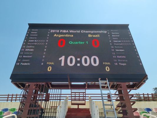 SCX LED P10 Outdoor Full Color LED Display Screen voor reclame met hoge helderheid en lange levensduur