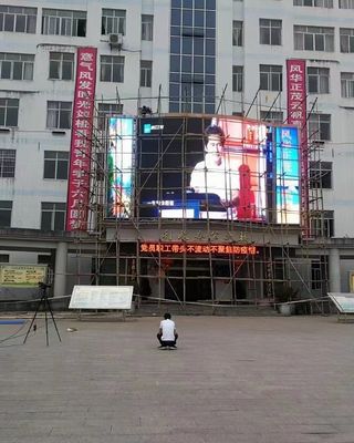 SCX LED P10 Outdoor Full Color LED Display Screen voor reclame met hoge helderheid en lange levensduur