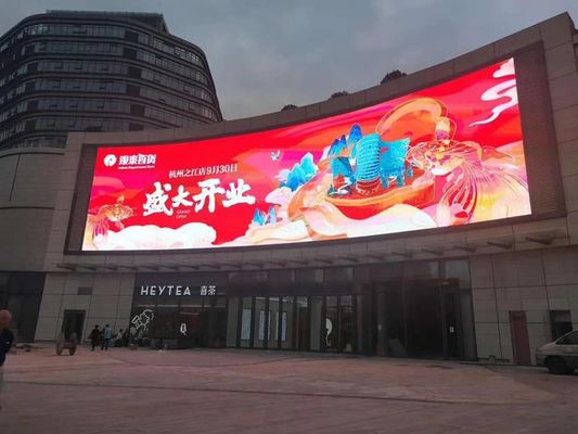 SCX LED P10 Outdoor Full Color LED Display Screen voor reclame met hoge helderheid en lange levensduur