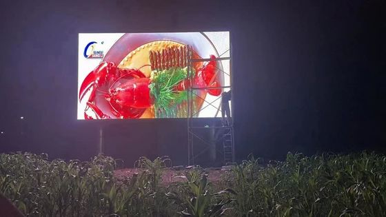 SCX LED P10 Outdoor Full Color LED Display Screen voor reclame met hoge helderheid en lange levensduur