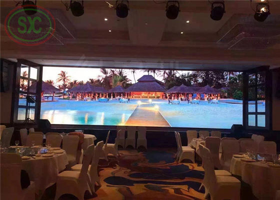 Volkleurige buiten- binnen onderhoud voor LED-display verhuur LED-scherm P2 LED-wand