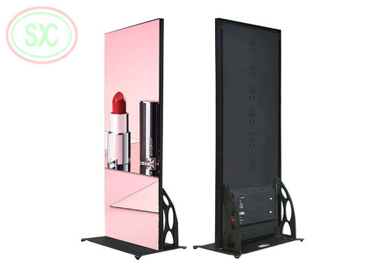 Goede prijs Indoor P2.5 full color Mirror Led display Draadloos USB 4G Smart Control Poster online
