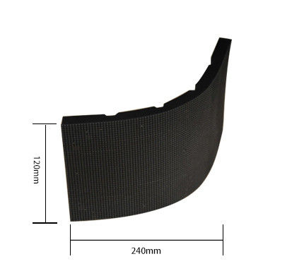 Volkleurig 360 graden cilinder LED-display Buiten Kolom curve Scherm Advertentie Billboard