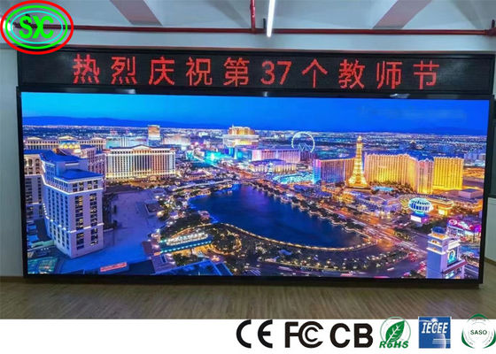 IECEE Indoor Full Color LED Display 250W/M2 P3 P4 P5 P6 SASO full color led display scherm