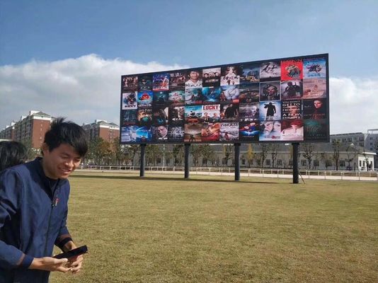 P8 Buitenhuis Gebruik voor vaste doeleinden Standaard waterdicht kas Grote LED-billboards