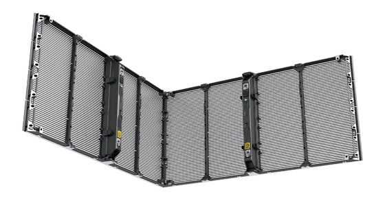 HD Full Color Video Advertising Led-scherm G3.91-7.82 Indoor Window Glass Transparant Led-display