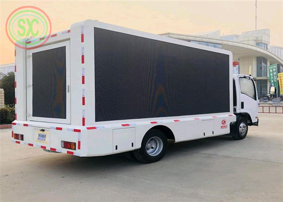 Buitenbus Waterdicht LED-advertentieborden Volkleurig P5 Volkleurig Frontservice