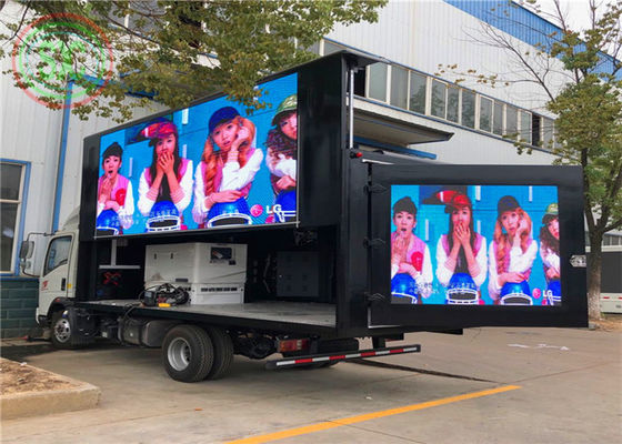 Outdoor P6 Reclame Mobiele LED-scherm waterdicht LED-bordje op voertuig/bus/truck