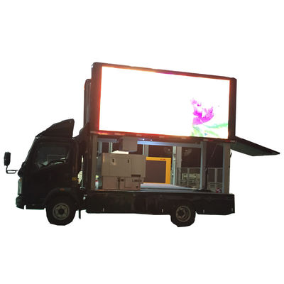 Outdoor Full Color Mobile Advertising Truck Van Trailer P6 P8 P10 Led Display Scherm