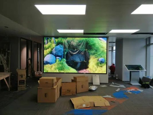 Indoor Full Color LED Display Panel P3 High Definition LED Video Wall voor kerk met foutdetectie en dubbele back-up
