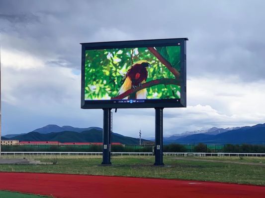 Waterdichte connectoren P10 SMD Outdoor Full Color LED Display met IP65 beschermingsgraad voor buitenreclame