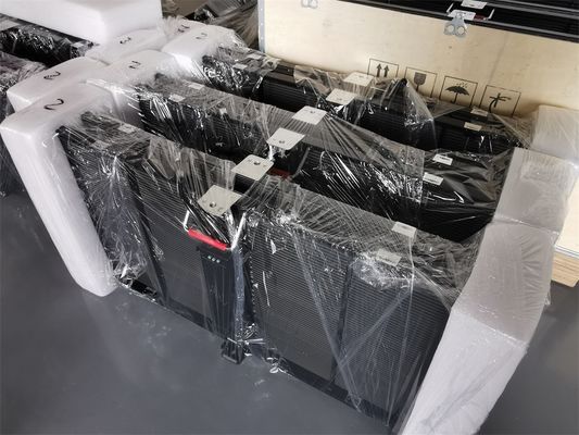Winkelcentrum Mode Volle kleur P3.91-7.82 Doorzichtig LED-scherm Glas gordijnmuur