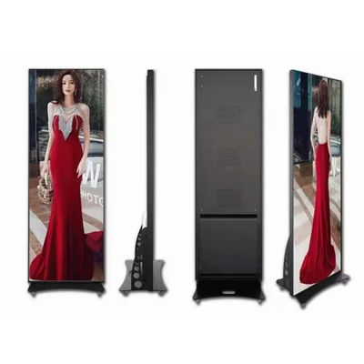 Goede prijs Indoor P2.5 full color Mirror Led display Draadloos USB 4G Smart Control Poster online