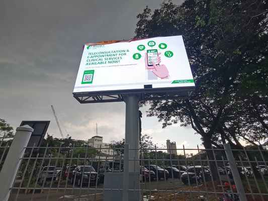 Goede prijs Het bouwdak Opgezette LEIDEN van P6 960x960mm Vertoningscomité P6 LEIDENE Openlucht LEIDENE Vertonings Videomedia Scherm online