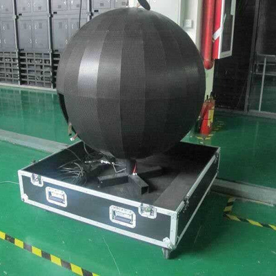 360° Buiten Full Color Column Sphere LED Display Scherm Gebouw Billboard