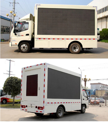 Waterdicht Outdoor Full Color LED-scherm mobiele billboard reclame led video truck paneel
