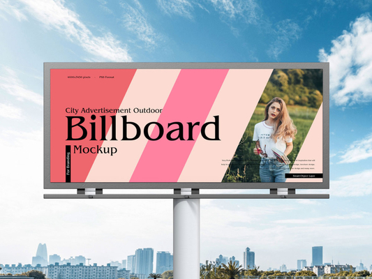 120° / 60° Zienhoek LED-billboards met vernieuwingssnelheid 3840HZ Advertentiebord Led Parameter