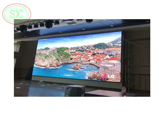 Innen P6 LED-display ijzer-staal kast LED-paneel 4k hoge resolutie LED-scherm