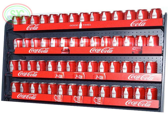 Fijnmazig full color P1.875 LED schapdisplay 900x60mm 800cd/m² Indoor Display